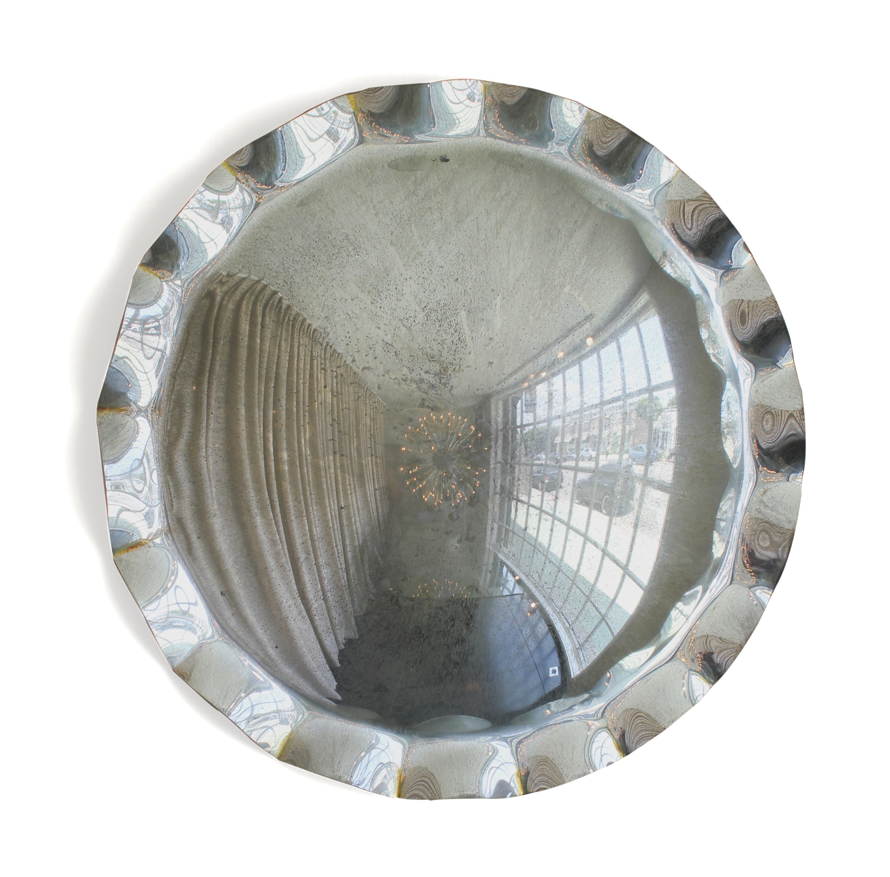 Downtown Classics Collection Laurel Convex Mirror For Sale