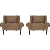 Pair of 1948 Paul Laszlo Club Chairs for Herman Miller