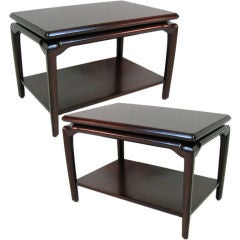Pair of Walnut Monteverdi Young Side Tables