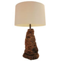 Burl Wood Table Lamp 10