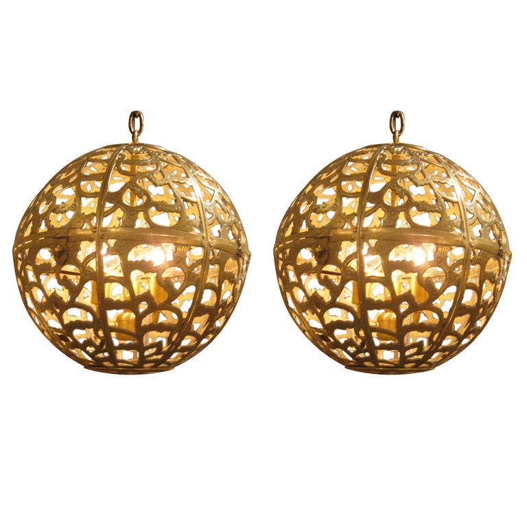 Pair of Japanese Lanterns