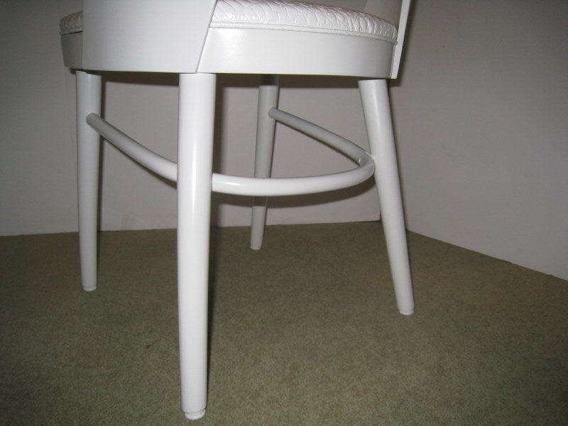 White Modernist Chair 3