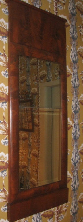 20th Century Biedermeier Mirror with Original Glass