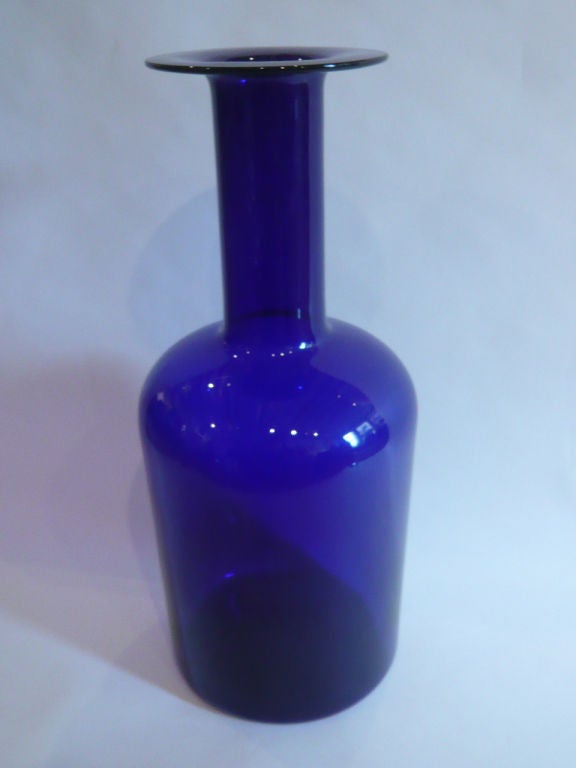 Pair of 20th Century Holmegaard Vases