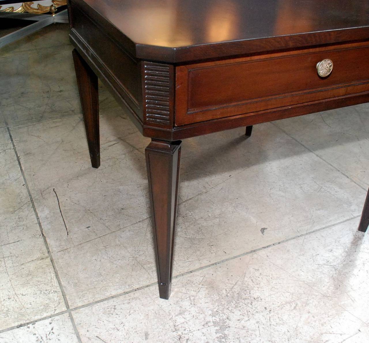 Stained Pair of Side Tables or Nightstands by Drexel