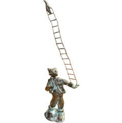 Rare 1969 Bronze Whimsical Sculpture by Curtis Jere