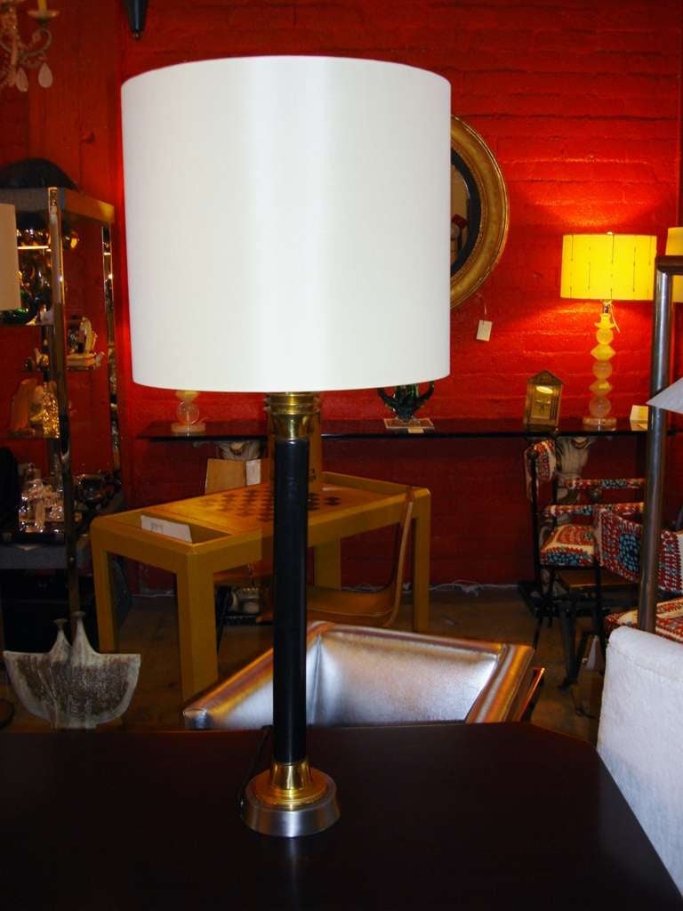 Modern Pair of Midcentury Table Lamps For Sale