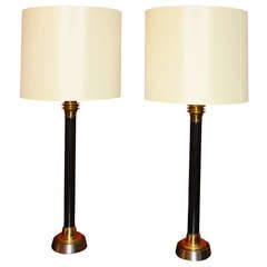 Pair of Mid Century Table Lamps 8
