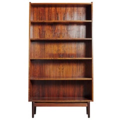 Recessed Rosewood Bookcase