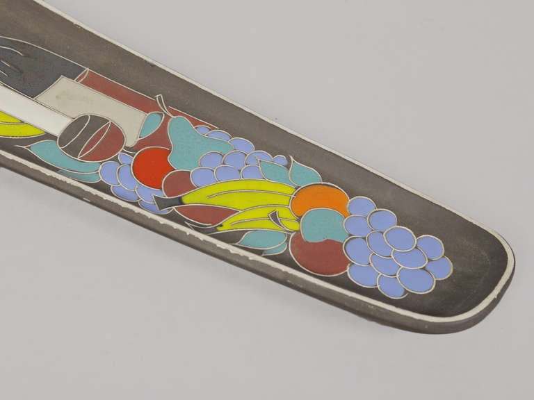 Vintage 1960s Ceramic Decorative Wall Plate by Arol Halden

This ceramic plate is in excellent condition and ready to be hung on the wall; also looks great as a table top piece. Ready for pick up, delivery, or shipping anywhere in the world. 