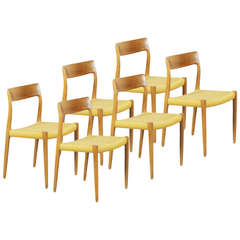 Niels Moller No. 77 Teak Dining Chairs