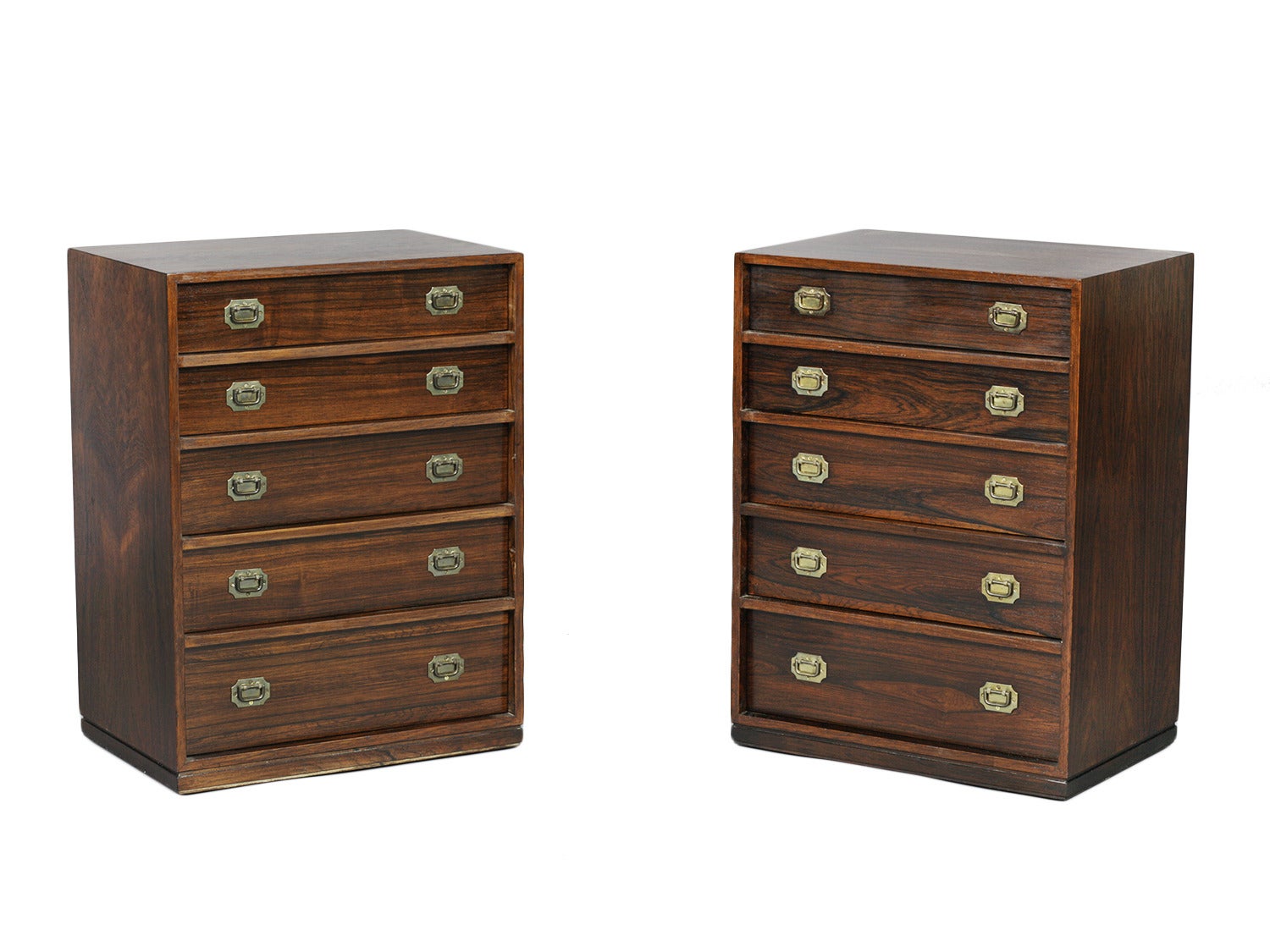 Captain's Chests by Ole Wanscher, Pair