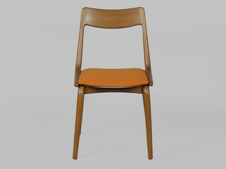 Teak Boomerang Dining Chairs by Erik Christensen