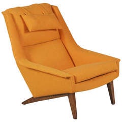 Scandinavian Modern Lounge Chair by Folke Ohlsson