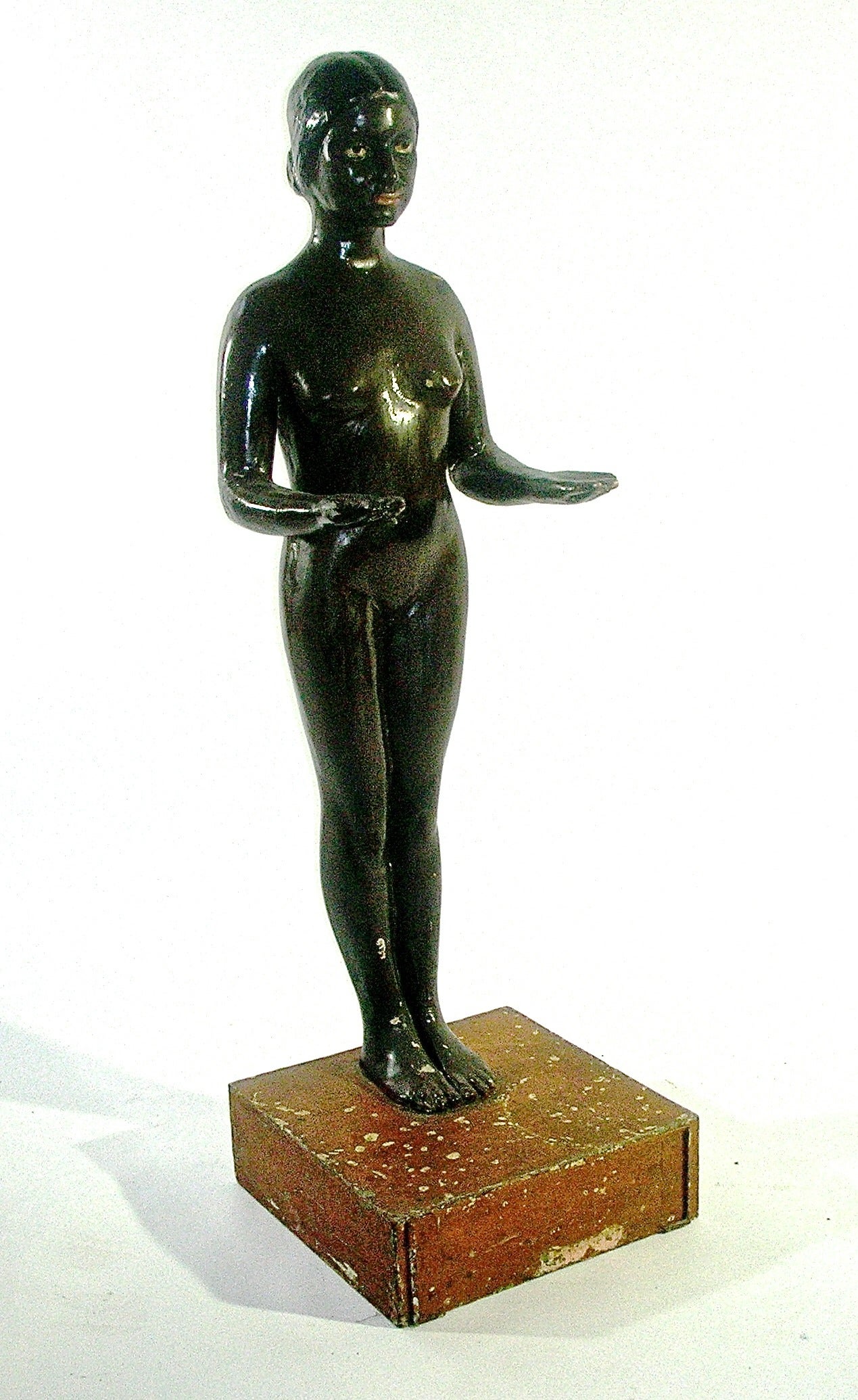 Papier Mache Nude Full Figure Display Stand For Sale 2