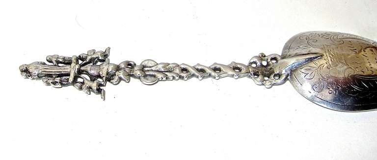 Large Dutch Apostle Spoon circa 1720 1