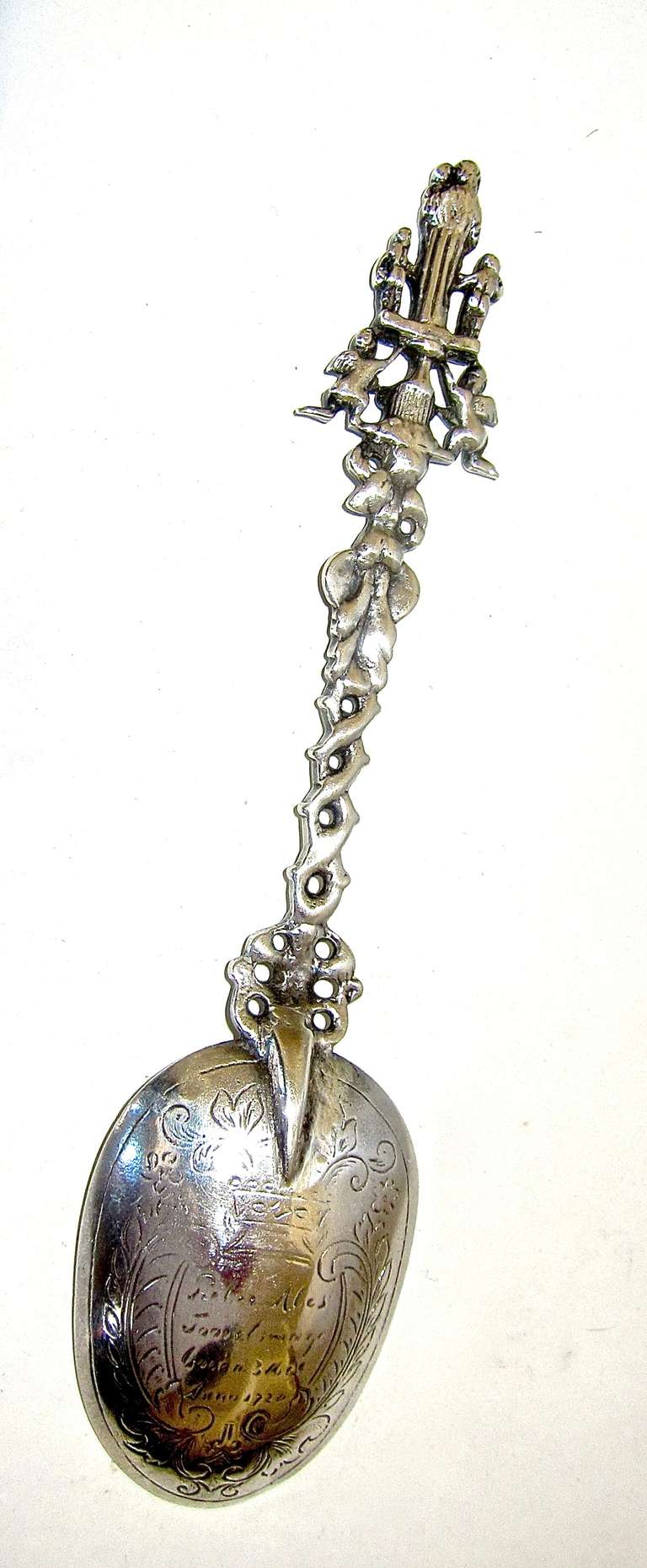 Large Dutch Apostle Spoon circa 1720 2