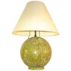 Rare Bouckware Table Lamp