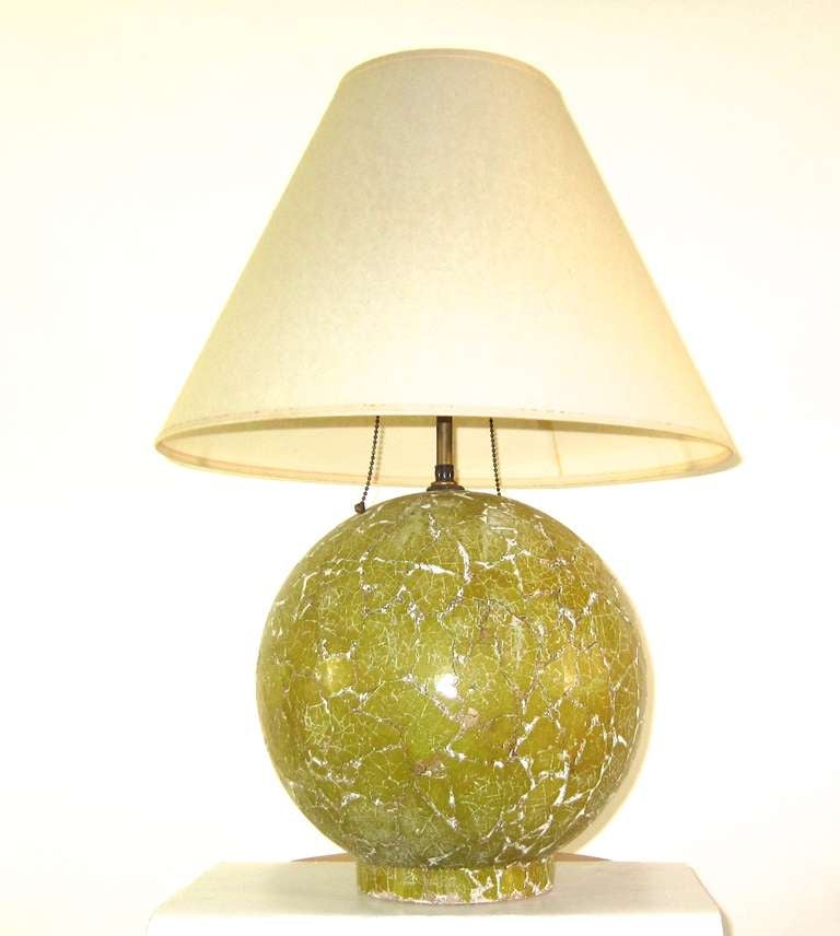 Rare Bouckware Table Lamp