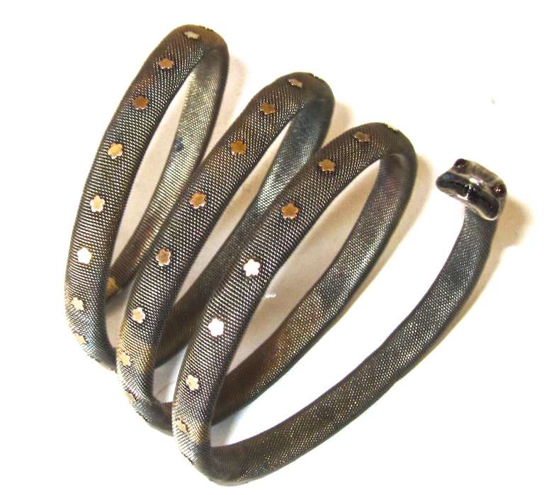 Vintage Snake Bracelet In Good Condition In Solebury, PA