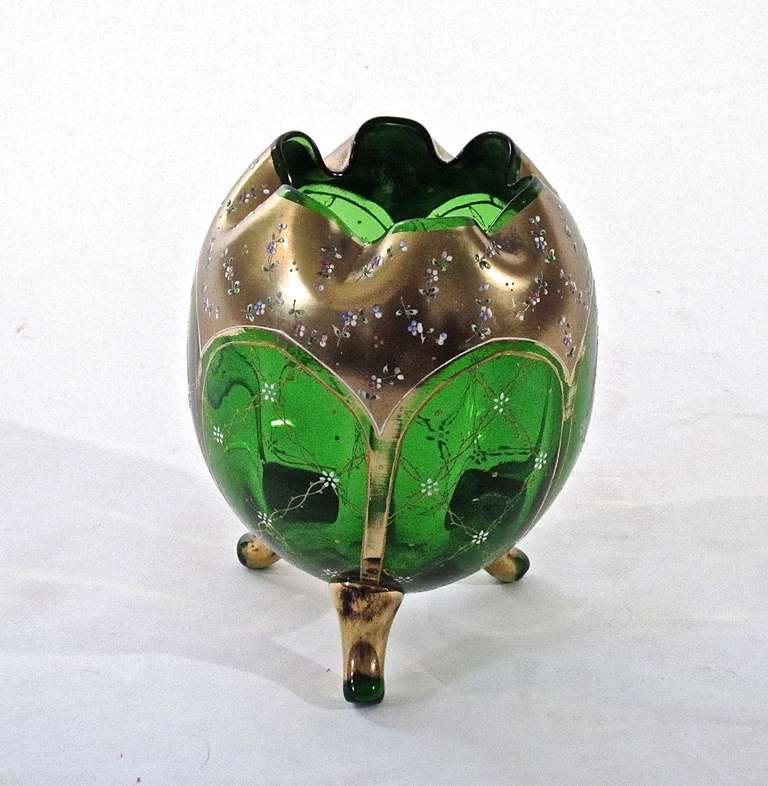 Bohemian Glass Vase