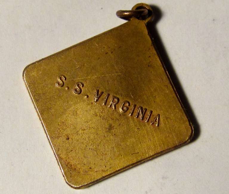 American Souvenir Charm: S.S. Virginia