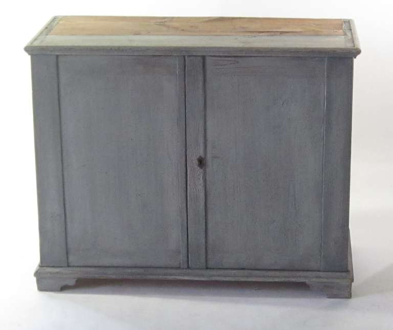 Gustavian Style Step Back Cupboard For Sale 1