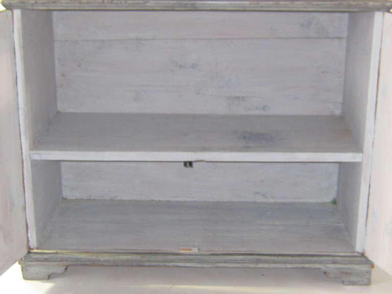 Gustavian Style Step Back Cupboard For Sale 2