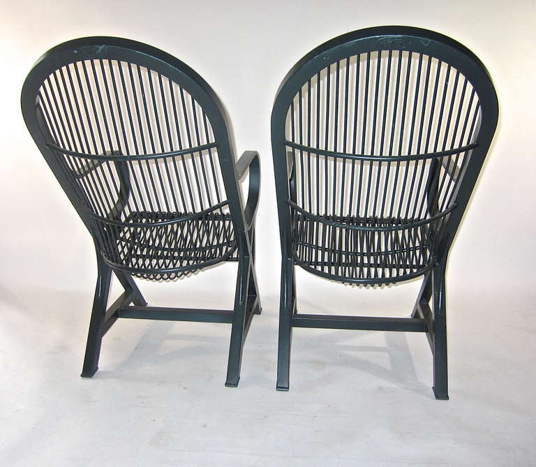 Pair of Everlasting Comfort Chairs by Trudo In Excellent Condition In Solebury, PA