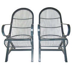 Pair of Everlasting Comfort Chairs by Trudo