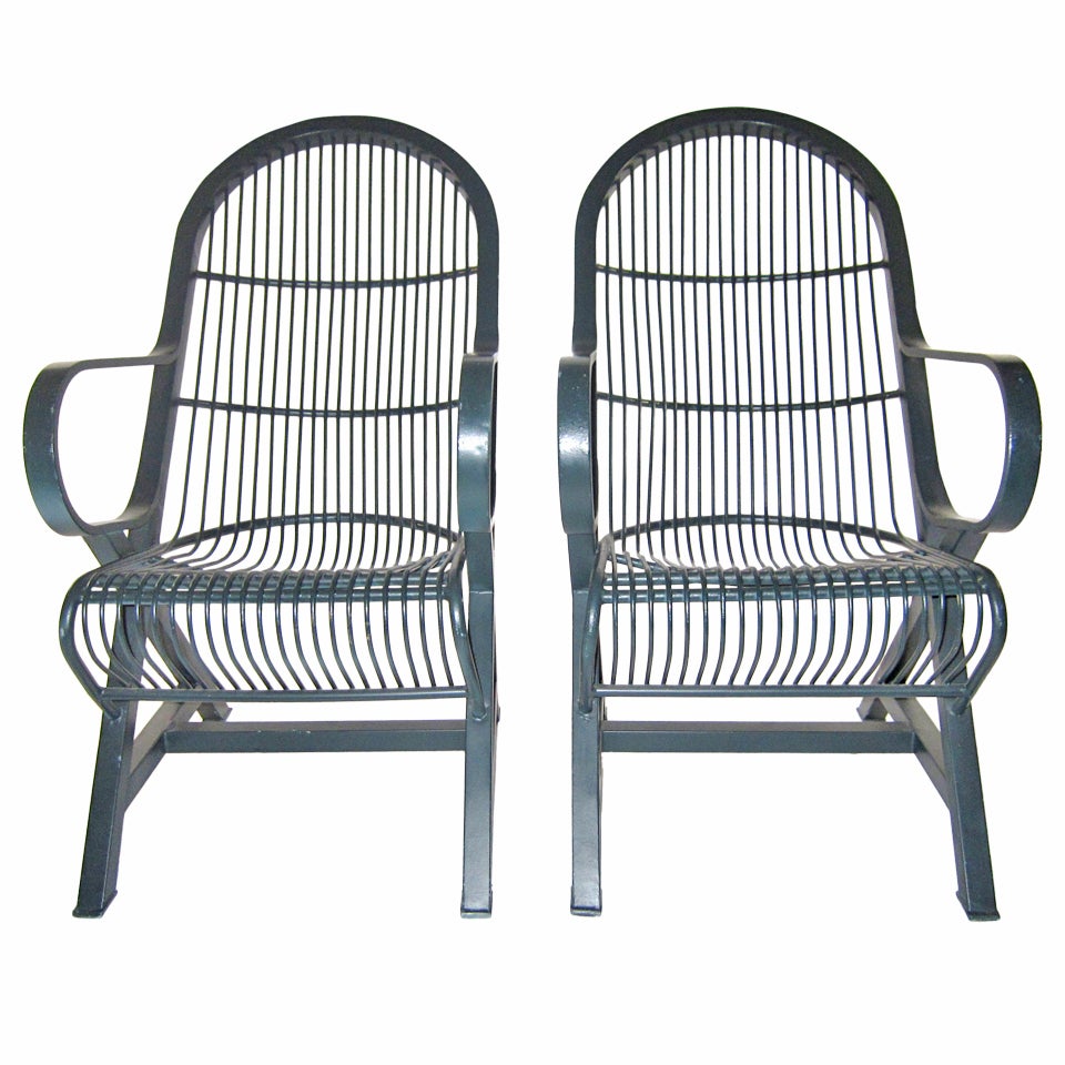 Pair of Everlasting Comfort Chairs by Trudo