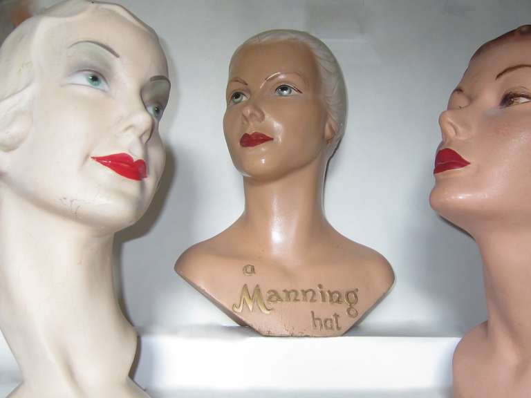 Three Beautiful Display Heads