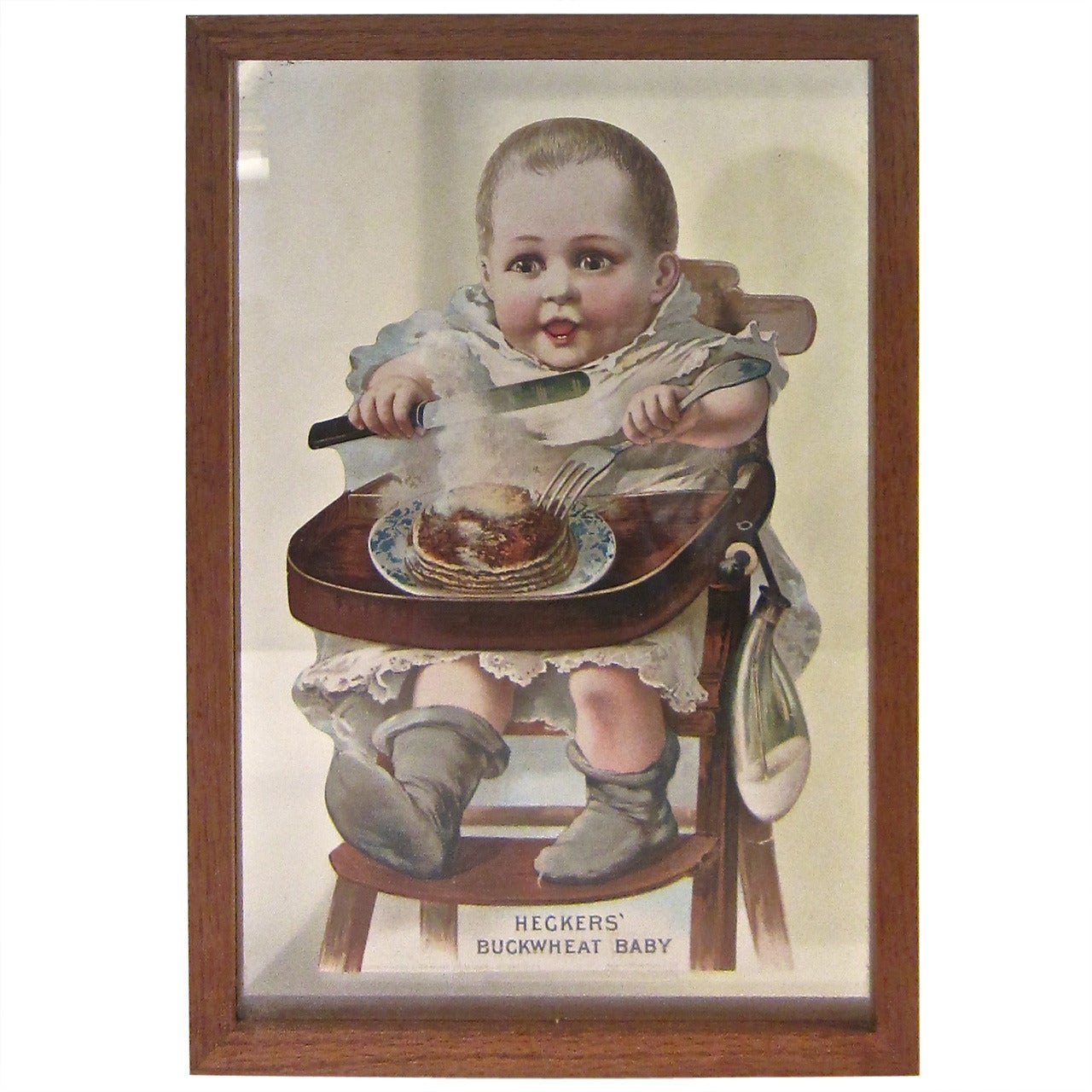 Heckers" Buckwheat Baby Advertising For Sale
