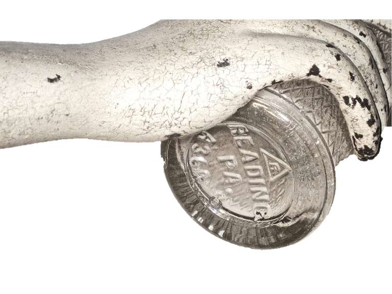 American Advertising Store Display Hand With Bottle-Whistle Soda