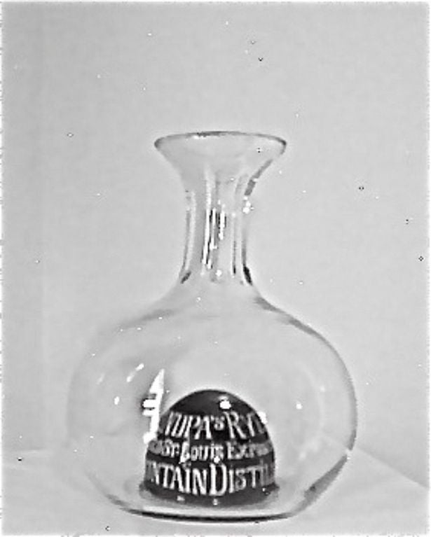 Decanter From St. Louis Expo 1904