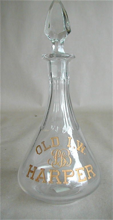 iw harper vintage bottle