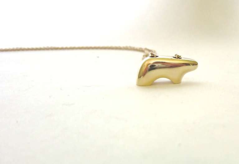 vail bear necklace