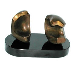 Bronze Abstract Mood Sculpture