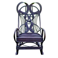 American Bentwood Twig Rocking Chair