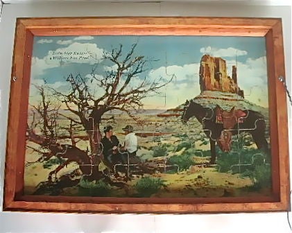 20th Century Two Sided Movie Puzzle, c.1929- Paramount Studio For Sale