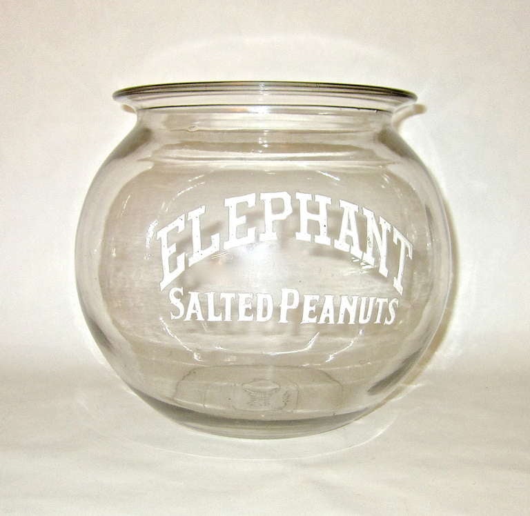 Elephant Brand Store Bowl, c.1920's-30's