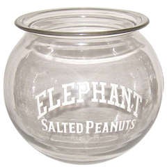 Elephant Brand Store Bowl, c.1920's-30's