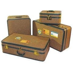 Vintage Four Piece Luggage Set by Maximiian