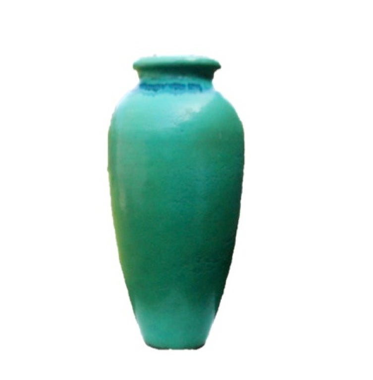 A rare specimen of Galloway glazed pottery. The one of the largest sized produced by the Galloway Pottery, the first commercial pottery in the United States. Founded in 1806 with continuing operations in Philadelphia into the first third of the 20th