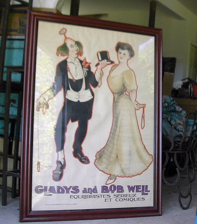 French Theater Poster: Gladys And Bob Well For Sale