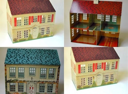 American Collection of Doll Houses by Marx, T. Cohn and Playsteel
