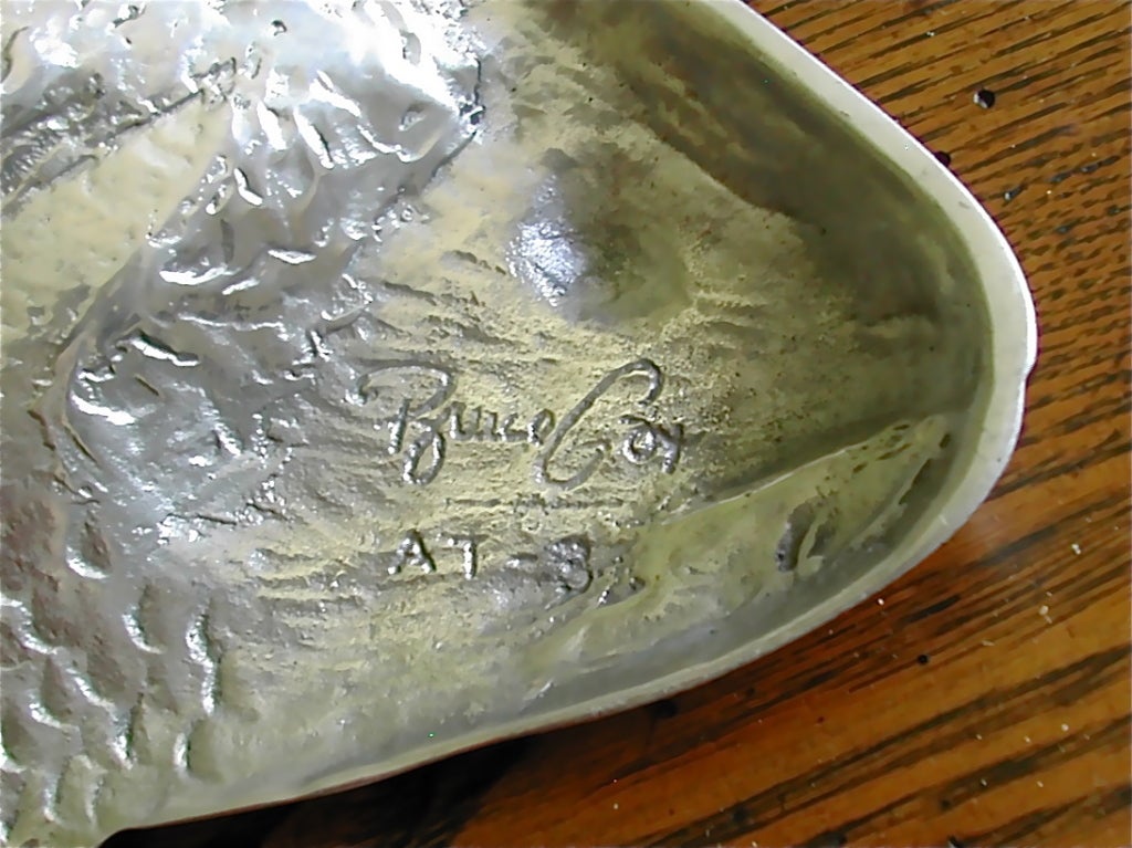 20th Century Rainbow Trout Serving Dish By Bruce Fox For Sale