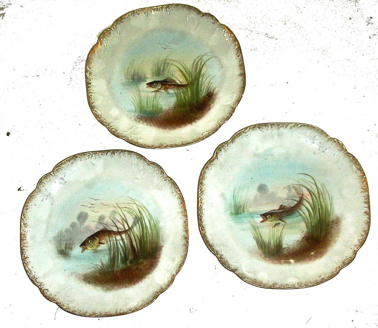 Limoges Fish Set 2