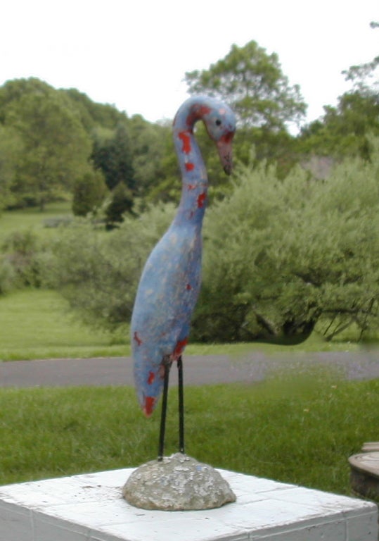 Garden Ornamental Figure By Pfaltzgraff In Good Condition In Solebury, PA