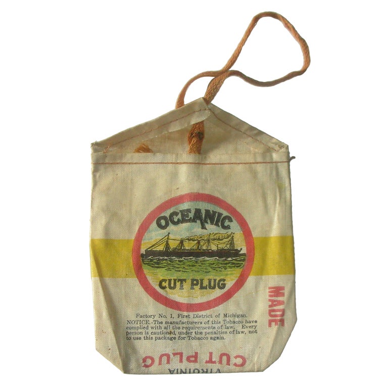 Vintage Tobacco Pouch, Scotten, Diilon Company